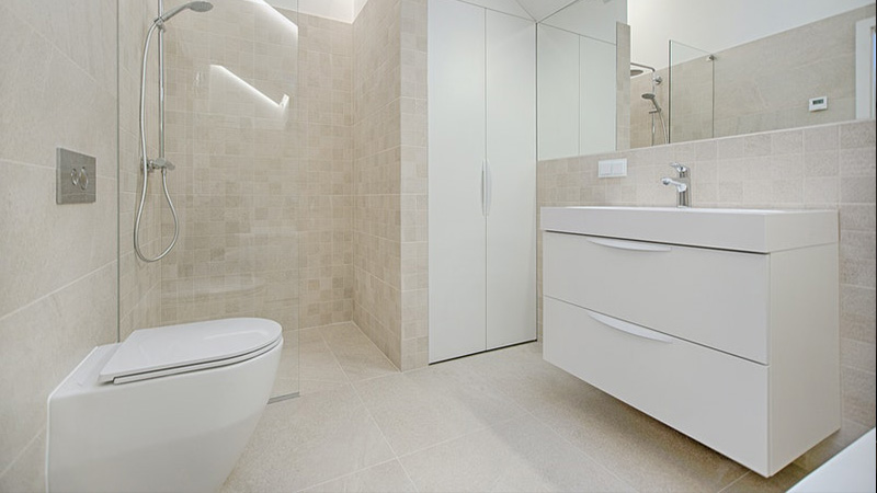 How It Works: Simple, Fast, Hassle-Free architectural photography of toilet