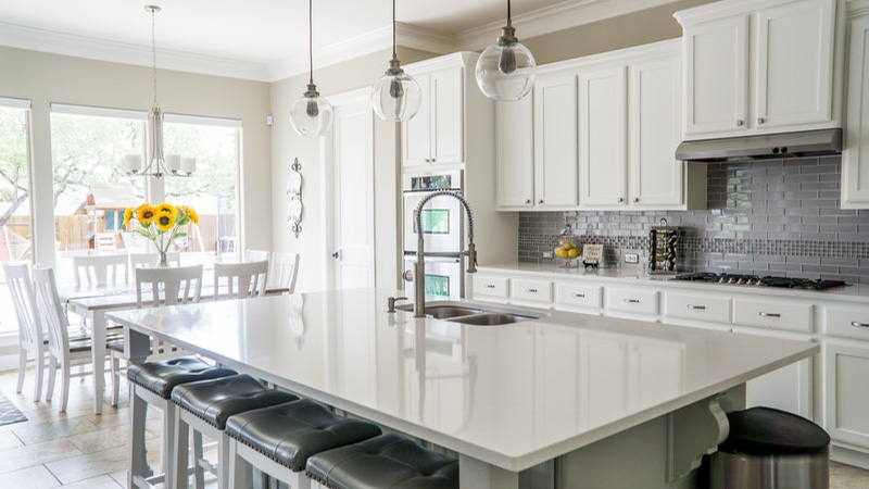 How It Works: Simple, Fast, Hassle-Free kitchen and dining area