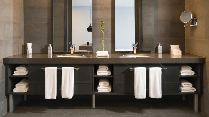 How It Works: Simple, Fast, Hassle-Free photo of mirrors in bathroom
